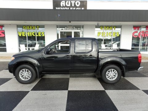 Magnetic Black Nissan Frontier SV Crew Cab.  Click to enlarge.