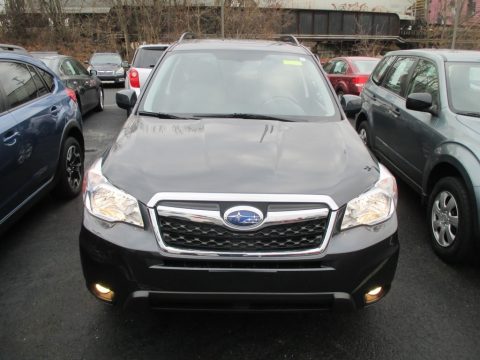 Dark Gray Metallic Subaru Forester 2.5i Limited.  Click to enlarge.