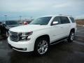 Front 3/4 View of 2018 Chevrolet Tahoe Premier 4WD #1
