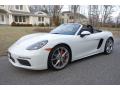 Front 3/4 View of 2017 Porsche 718 Boxster S #1