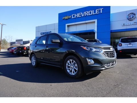 Nightfall Gray Metallic Chevrolet Equinox LS.  Click to enlarge.