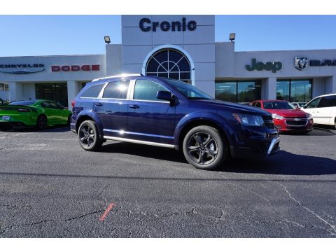 Contusion Blue Pearl Dodge Journey Crossroad.  Click to enlarge.