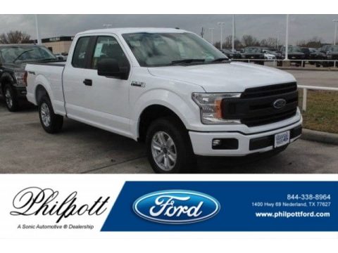 Oxford White Ford F150 XL SuperCab.  Click to enlarge.
