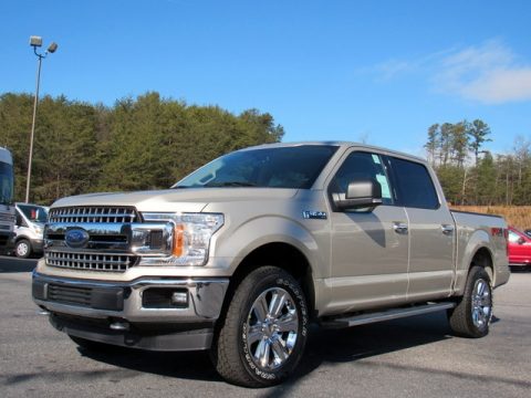 White Gold Ford F150 XLT SuperCrew 4x4.  Click to enlarge.