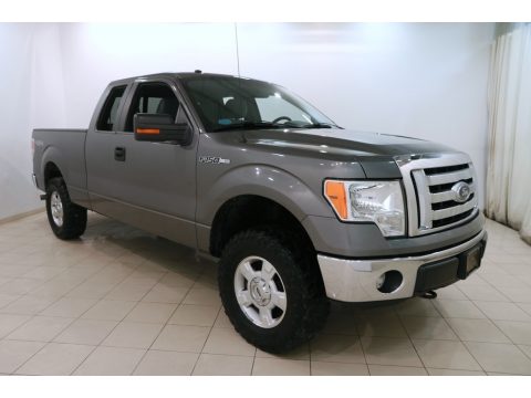 Sterling Grey Metallic Ford F150 XLT SuperCab 4x4.  Click to enlarge.
