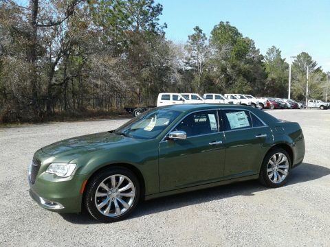 Green Metallic Chrysler 300 Limited.  Click to enlarge.