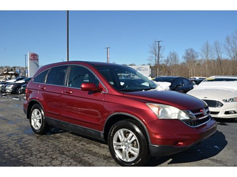 Tango Red Pearl Honda CR-V EX-L AWD.  Click to enlarge.