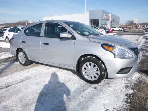 Brilliant Silver Nissan Versa S. Click to enlarge. Brilliant Silver Nissan Versa S. Click to enlarge.