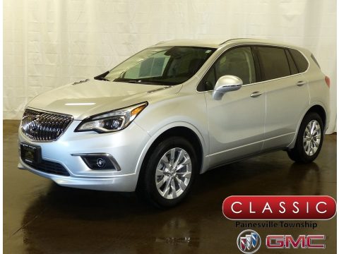 Galaxy Silver Metallic Buick Envision Essence AWD.  Click to enlarge.