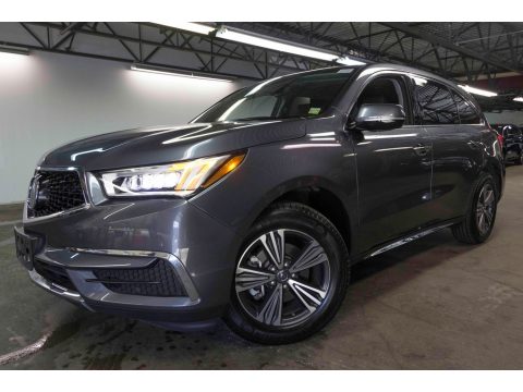Modern Steel Metallic Acura MDX SH-AWD.  Click to enlarge.