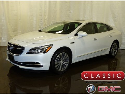 White Frost Tricoat Buick LaCrosse Premium.  Click to enlarge.