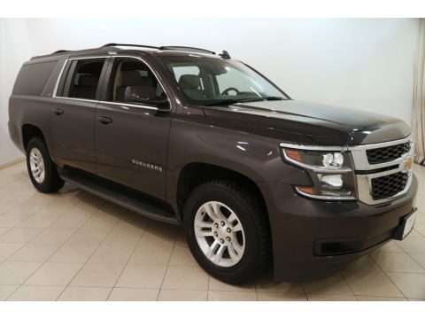 Tungsten Metallic Chevrolet Suburban LT 4WD.  Click to enlarge.