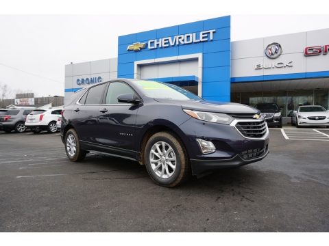 Storm Blue Metallic Chevrolet Equinox LT.  Click to enlarge.