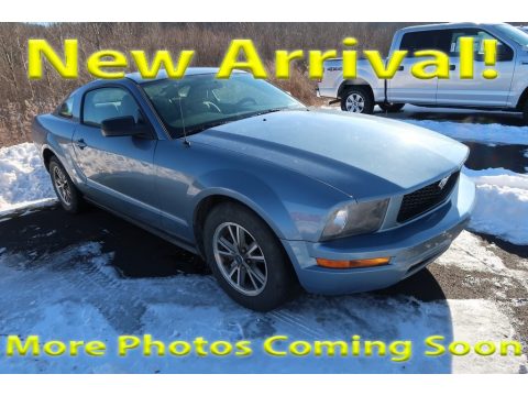 Black Ford Mustang V6 Deluxe Coupe.  Click to enlarge.