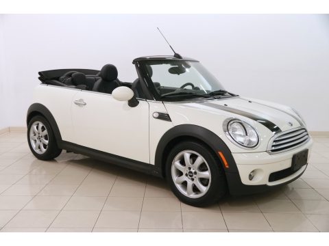 Pepper White Mini Cooper Convertible.  Click to enlarge.