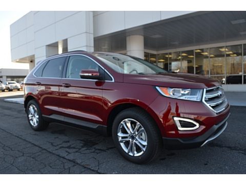 Ruby Red Ford Edge SEL.  Click to enlarge.