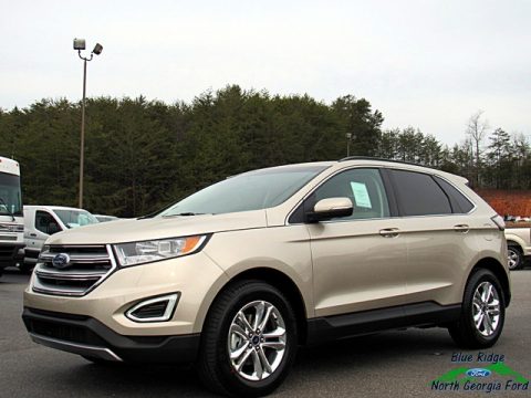White Gold Ford Edge SEL.  Click to enlarge.