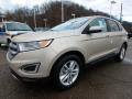 Front 3/4 View of 2018 Ford Edge SEL AWD #8