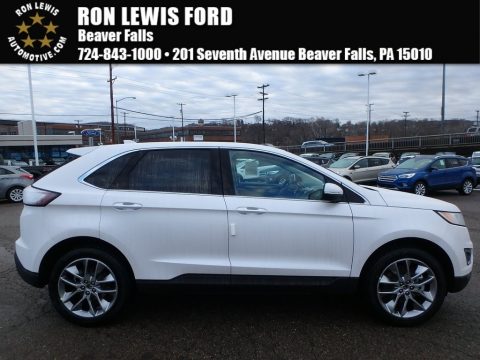 White Platinum Ford Edge Titanium AWD. Click to enlarge. White Platinum Ford Edge Titanium AWD. Click to enlarge.