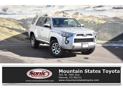 Classic Silver Metallic Toyota 4Runner TRD Off-Road 4x4.  Click to enlarge.
