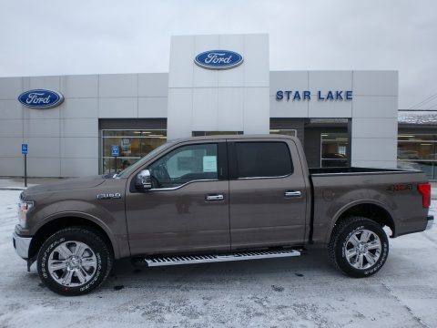 Stone Gray Ford F150 Lariat SuperCrew 4x4.  Click to enlarge.