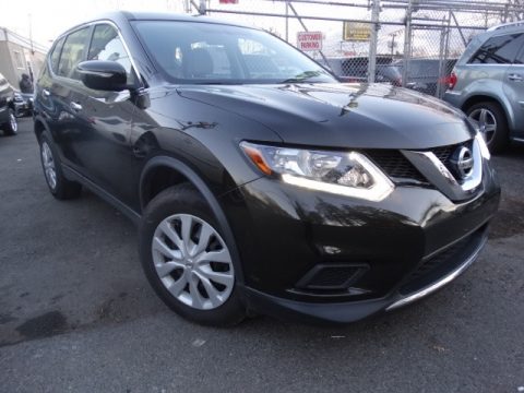 Midnight Jade Nissan Rogue S AWD.  Click to enlarge.