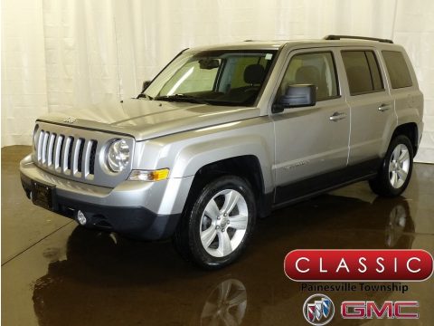 Billet Silver Metallic Jeep Patriot Latitude.  Click to enlarge.