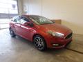 Front 3/4 View of 2018 Ford Focus SEL Hatch #1
