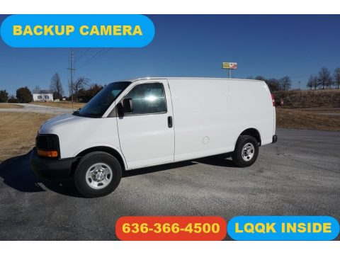 Summit White Chevrolet Express 2500 Cargo WT.  Click to enlarge.