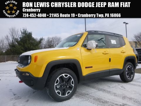 Solar Yellow Jeep Renegade Trailhawk 4x4. Click to enlarge. Solar Yellow Jeep Renegade Trailhawk 4x4. Click to enlarge.