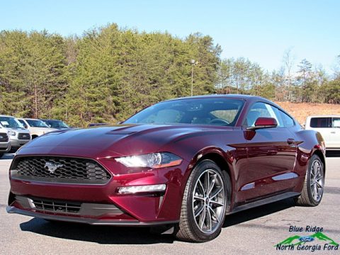 Royal Crimson Ford Mustang EcoBoost Fastback.  Click to enlarge.
