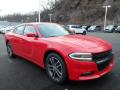 Front 3/4 View of 2018 Dodge Charger GT AWD #7