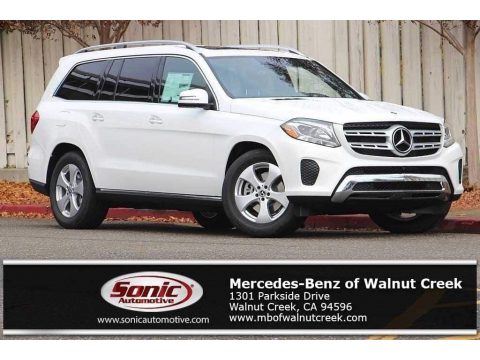 Polar White Mercedes-Benz GLS 450 4Matic.  Click to enlarge.