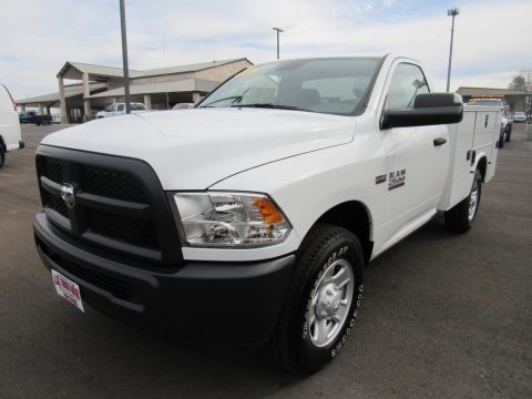Bright White Ram 2500 Tradesman Regular Cab Chassis.  Click to enlarge.