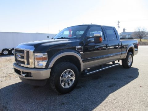 Black Ford F250 Super Duty King Ranch Crew Cab 4x4.  Click to enlarge.