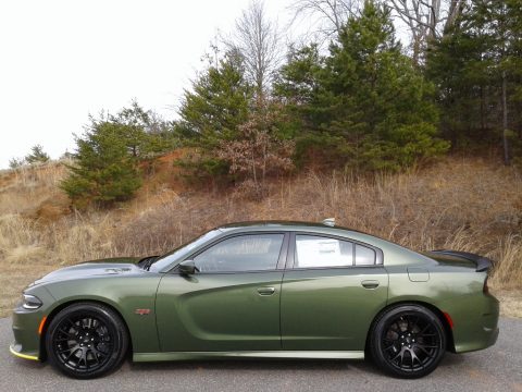 F8 Green Dodge Charger R/T Scat Pack.  Click to enlarge.