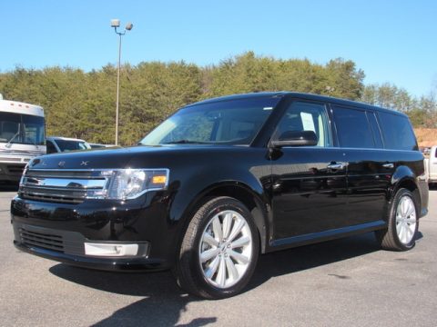 Shadow Black Ford Flex SEL.  Click to enlarge.