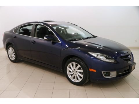 Kona Blue Mica Mazda MAZDA6 i Touring Sedan.  Click to enlarge.