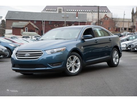 Blue Ford Taurus SEL AWD.  Click to enlarge.
