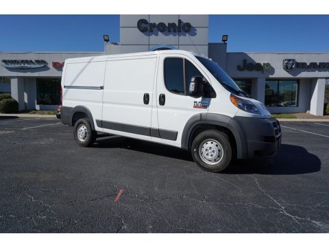 Bright White Ram ProMaster 1500 Low Roof Cargo Van.  Click to enlarge.