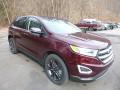 Front 3/4 View of 2018 Ford Edge SEL AWD #3