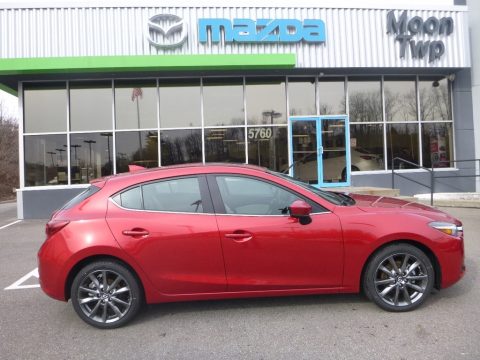 Soul Red Metallic Mazda MAZDA3 Grand Touring 5 Door.  Click to enlarge.