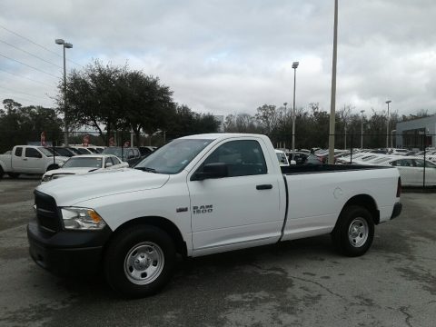 Bright White Ram 1500 Tradesman Regular Cab.  Click to enlarge.