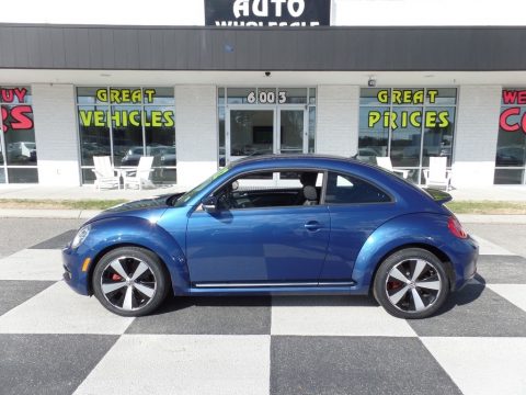 Reef Blue Metallic Volkswagen Beetle Turbo.  Click to enlarge.