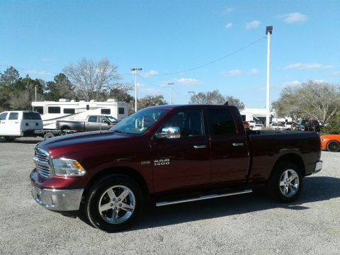 Delmonico Red Pearl Ram 1500 Big Horn Quad Cab.  Click to enlarge.