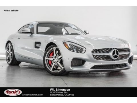 Iridium Silver Metallic Mercedes-Benz AMG GT S Coupe.  Click to enlarge.
