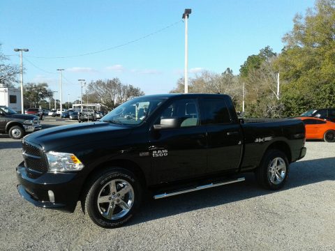 Brilliant Black Crystal Pearl Ram 1500 Express Quad Cab 4x4. Click to enlarge. Brilliant Black Crystal Pearl Ram 1500 Express Quad Cab 4x4. Click to enlarge.