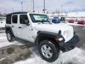 Front 3/4 View of 2018 Jeep Wrangler Unlimited Sport 4x4 #7