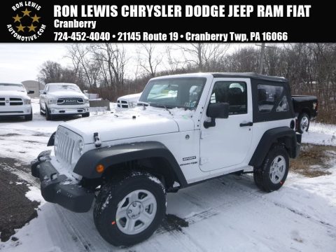 Bright White Jeep Wrangler Sport 4x4. Click to enlarge. Bright White Jeep Wrangler Sport 4x4. Click to enlarge.