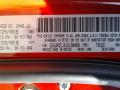 Ram Color Code PR4 Flame Red #28